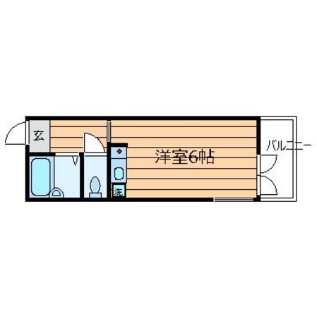 ヴィラ清和園の物件間取画像